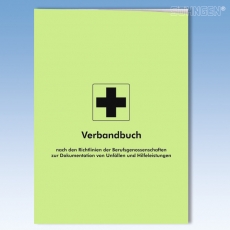 Verbandbuch Unfall-Dokumentation groß DIN A4