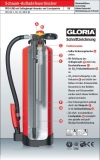 Gloria Schaum-Aufladefeuerlöscher SKA+  9 Pro (fluorfrei)